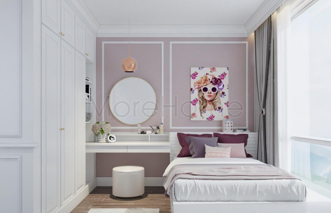 Thiết kế nội thất căn hộ vinhomes phong cách tân cổ điển sang trọng Thiết kế nội thất căn hộ vinhomes phong cách tân cổ điển sang trọng