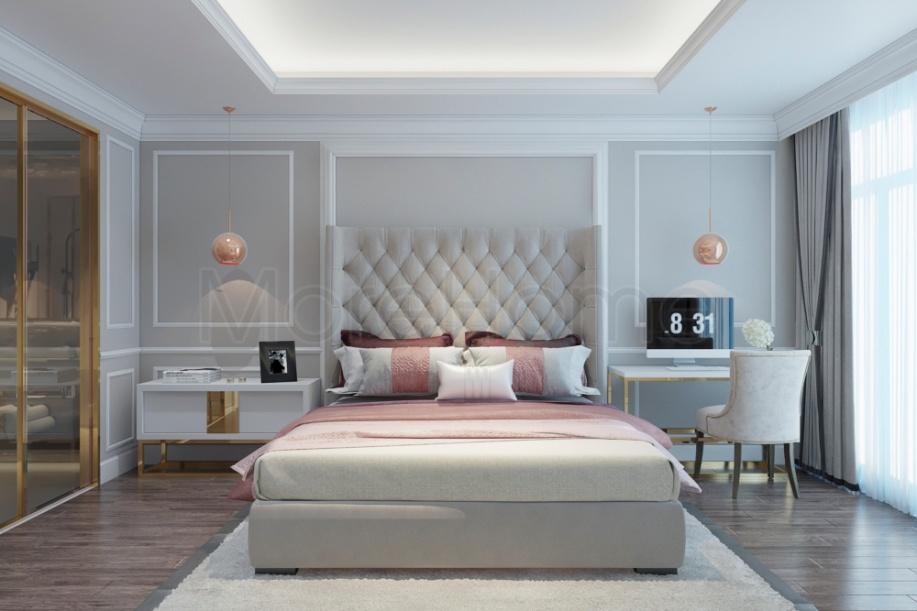 Thiết kế nội thất căn hộ vinhomes phong cách tân cổ điển sang trọng Thiết kế nội thất căn hộ vinhomes phong cách tân cổ điển sang trọng