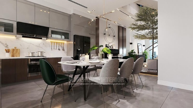 đá ốp tường bếp