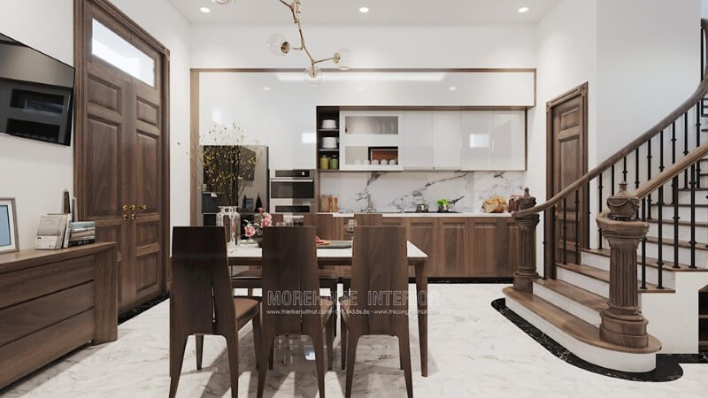 Đá ốp tường bếp